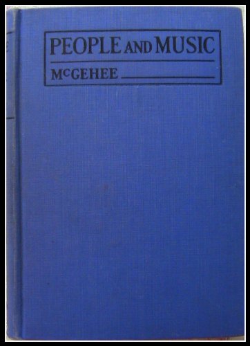 People and Music; A Textbook in Music Appreciation