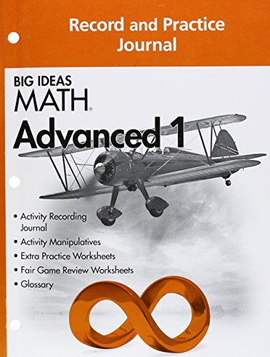 Big Ideas MATH: Common Core Record & Practice Journal Advanced 1
