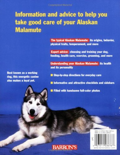 Alaskan Malamutes (Complete Pet Owner's Manuals)