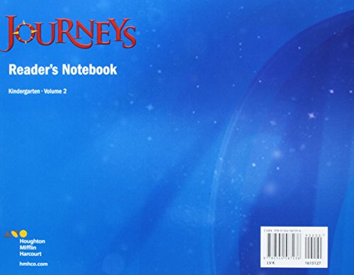 Journeys: Reader's Notebook Volume 2 Grade K - 7566