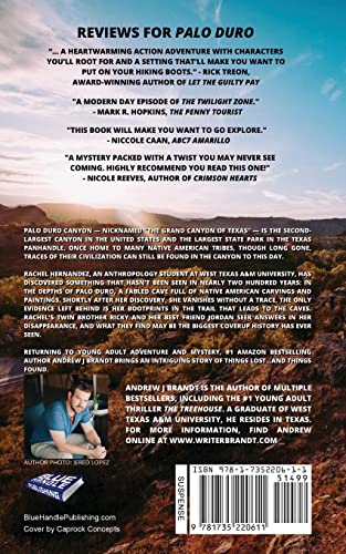 Palo Duro: A young Adult Thriller