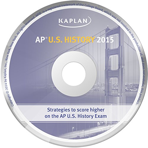 Kaplan AP U.S. History 2015: Book + Online + DVD (Kaplan Test Prep) - 7314