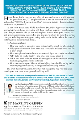 The South Beach Heart Health Revolution: Cardiac Prevention That Can Reverse Heart Disease and Stop Heart Attacks and Strokes (The South Beach Diet)