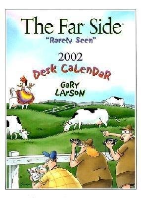 The Far Side "Rarely Seen" 2002 Desk Calendar