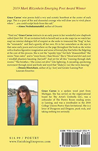 Quiet Kid: 2019 Mark Ritzenhein Emerging Poet Award Winner