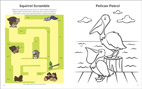 My First Animal Activity Book: For Kids 3-5