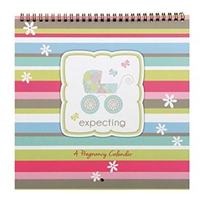 C.R. Gibson 44 Week Pregnancy Calendar, Stripes