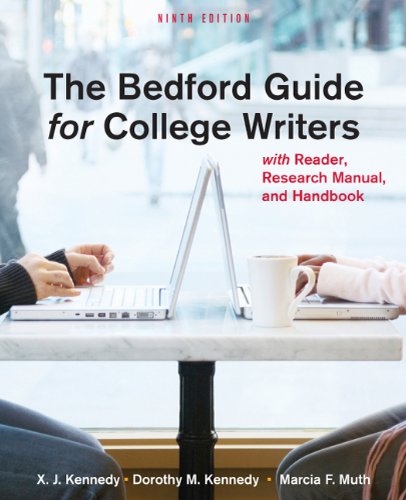 The Bedford Guide for College Writers With Reader, Research Manual, and Handbook - 1406