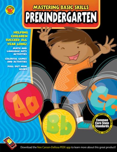 Mastering Basic Skills PreKindergarten Workbook