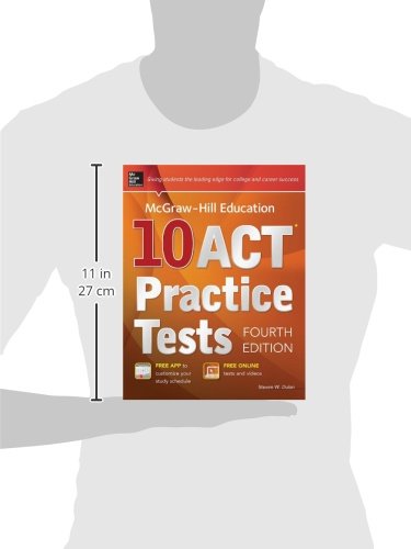 McGraw-Hill Education 10 ACT Practice Tests, Fourth Edition - 9469