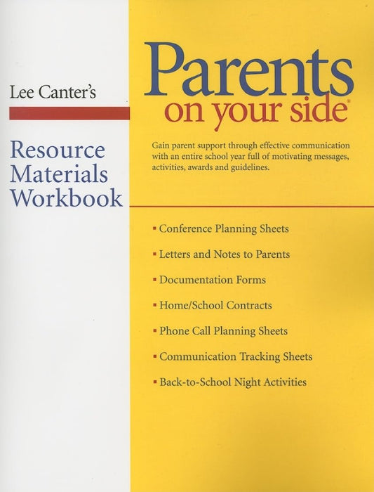 Parents on Your Side Resource Materials Workbook