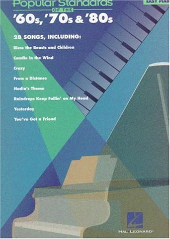 Popular Standards 60s 70s 80s: Easy Piano