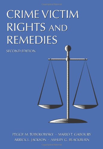 Crime Victim Rights and Remedies - 2499