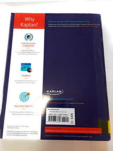 NCLEX-RN Prep Plus 2018: 2 Practice Tests + Proven Strategies + Online + Video (Kaplan Test Prep)