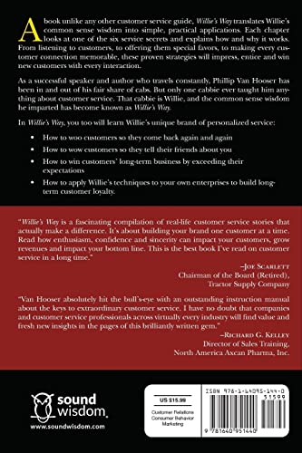 Willie's Way: 6 Secrets for Wooing, Wowing, and Winning Customers and Their Loyalty