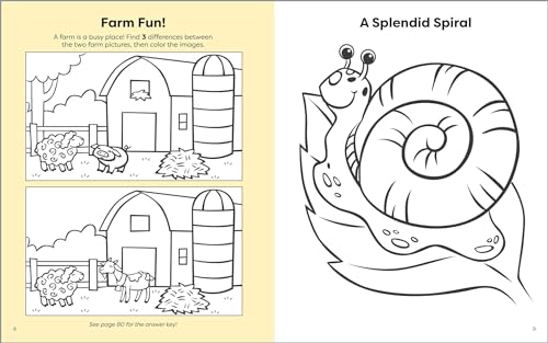 My First Animal Activity Book: For Kids 3-5