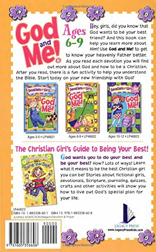 God and Me! Devotions for Girls Ages 6-9