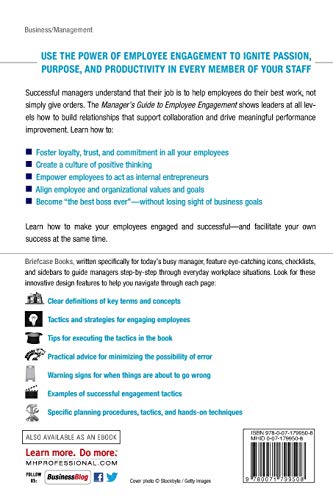 Manager's Guide to Employee Engagement (Briefcase Book)