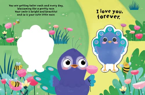 Little Hippo Books Love You Forever - Children's Board Book - Touch and Squeak - Squishy and Squeaky