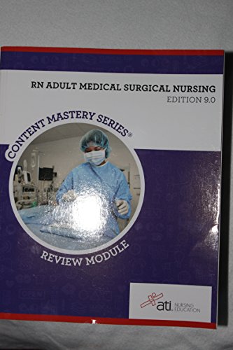 RN Adult Medical Surgical Nursing Edition 9. 0