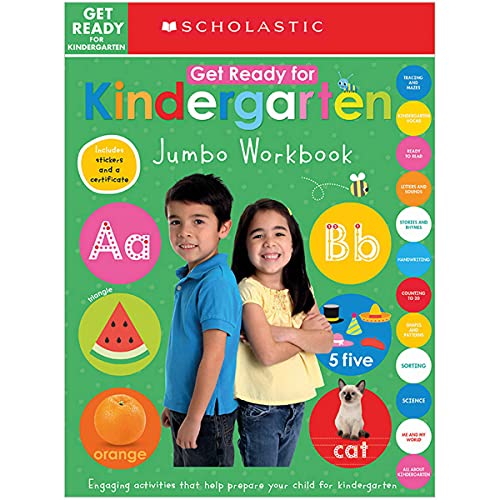 Get Ready for Kindergarten Jumbo Workbook: Scholastic Early Learners (Jumbo Workbook)