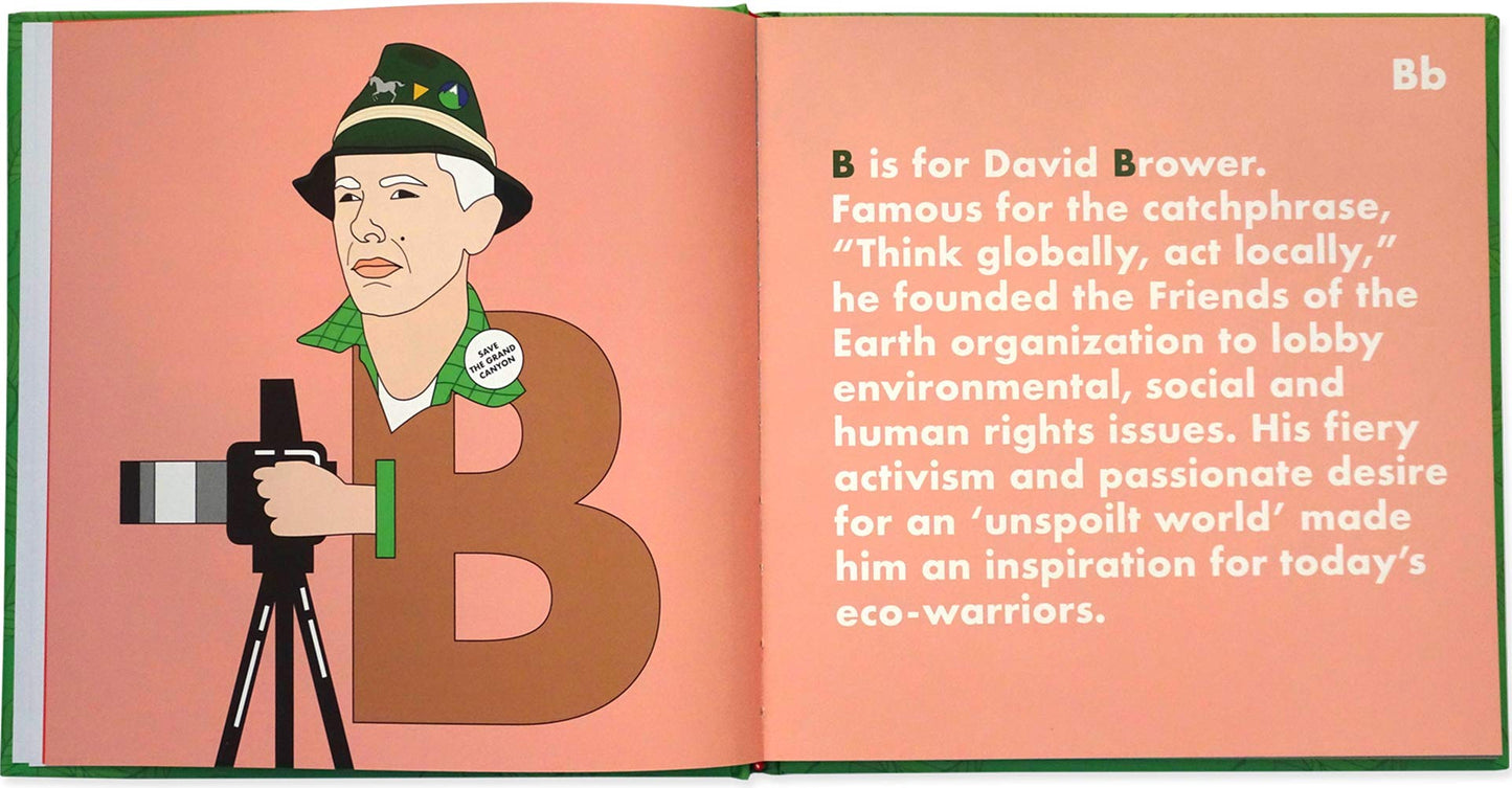 ECO Legends Alphabet Book | ABC Books by Alphabet Legends Hardcover