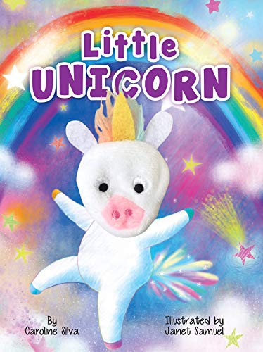 Little Unicorn - Finger Puppet Book - Novelty Book - Children's Board Book - Interactive Fun Child's Book - 2496
