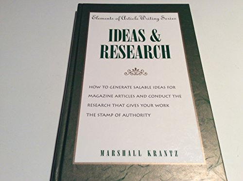 Ideas & Research (Elements of Article Writing) - 969