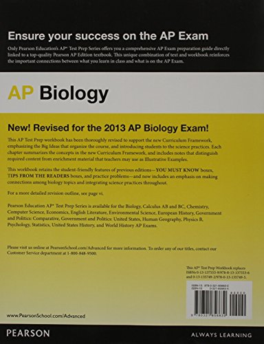 AP Biology: To Accompany Pearson's Campbell Biology Programs