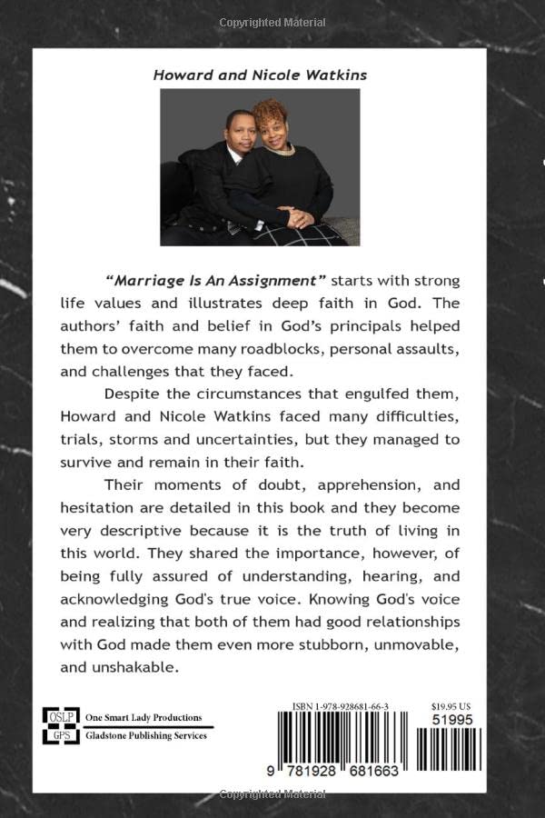 Marriage Is An Assignment