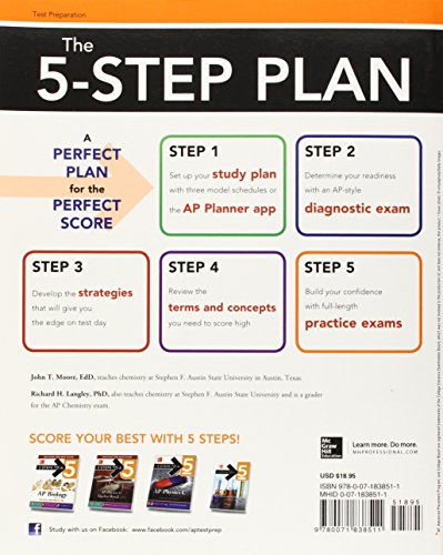 5 Steps to a 5 AP Chemistry, 2015 Edition (5 Steps to a 5 on the Advanced Placement Examinations Series)