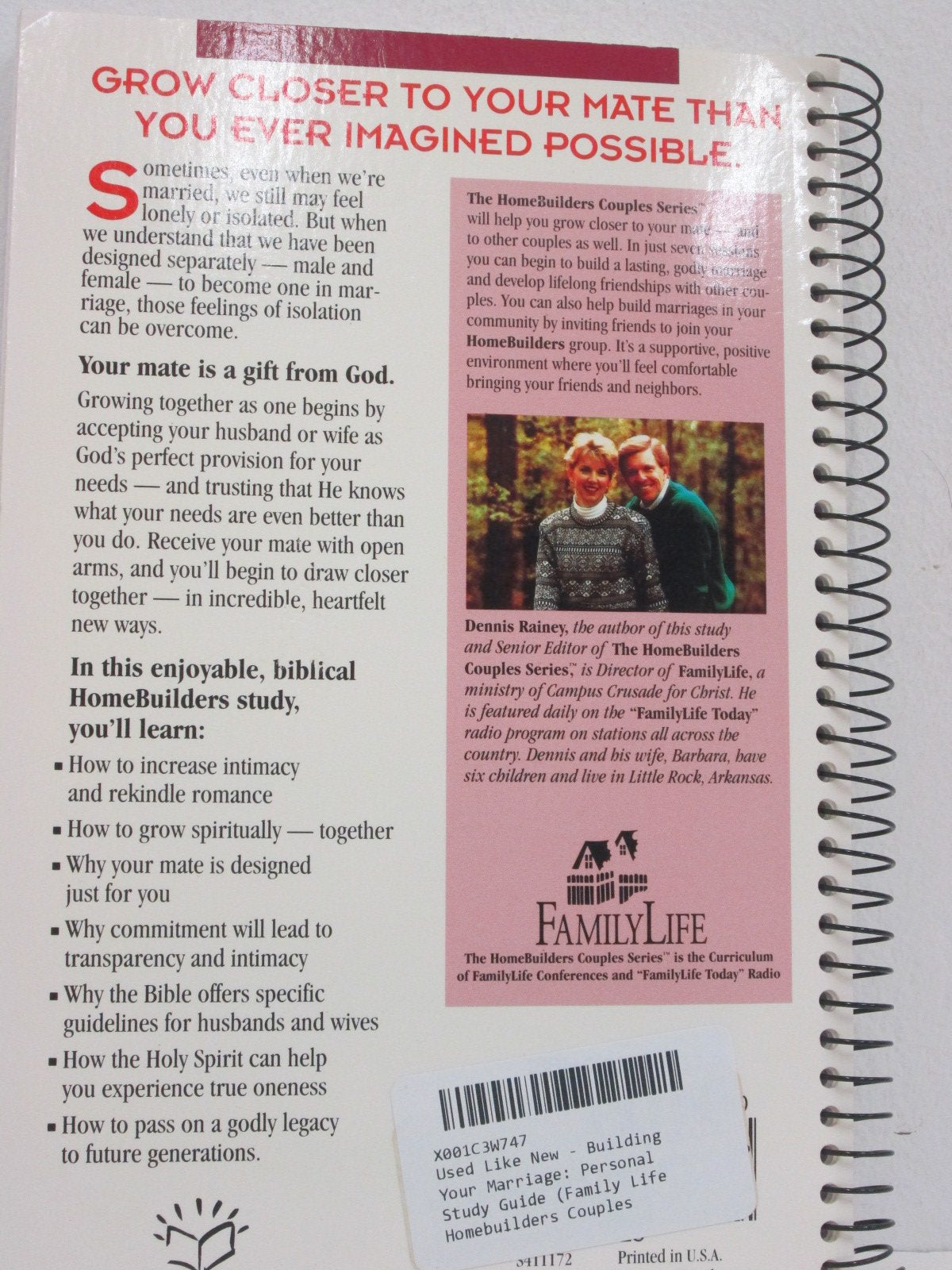 Building Your Marriage: Personal Study Guide