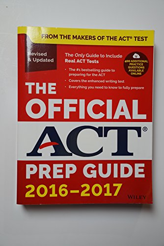 The Official ACT Prep Guide, 2016 - 2017 - 4372