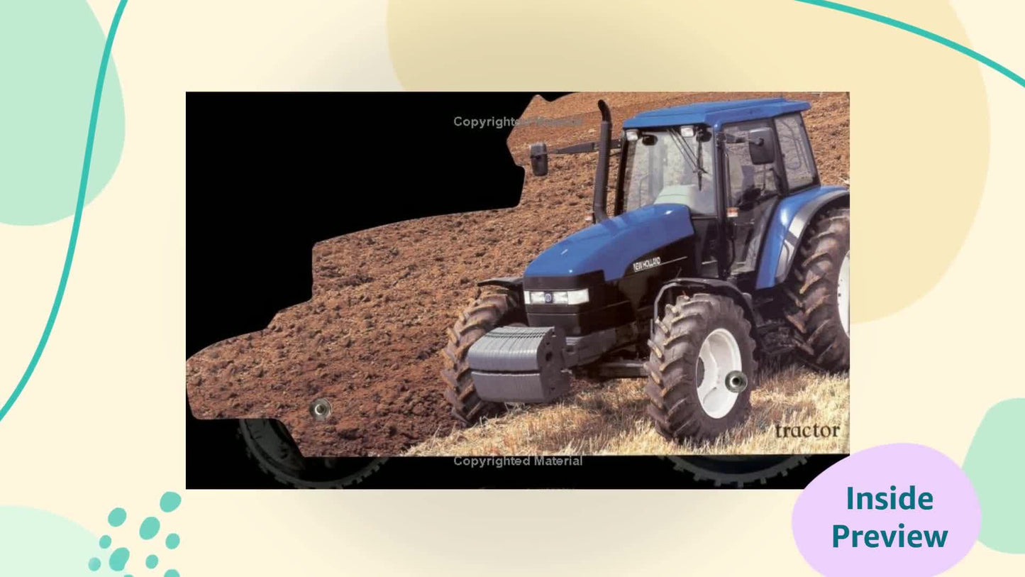 Farm Tractor (Wheelie Books)