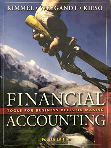Financial Accounting: Tools for Business Decision Making