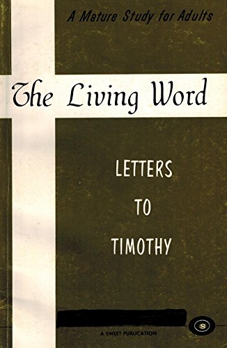 1964 THE LIVING WORD LETTERS TO TIMOTHY