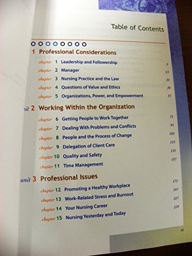 Essentials of Nursing Leadership and Management
