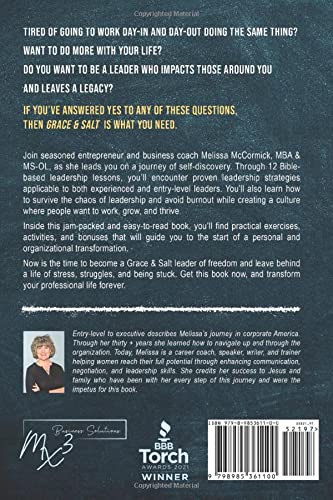 Grace & Salt: 12 Biblical Lessons to Transform You and Your Team into Better Leaders