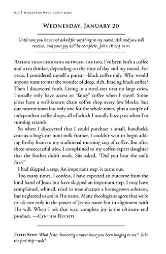 Mornings with Jesus 2021: Daily Encouragement for Your Soul