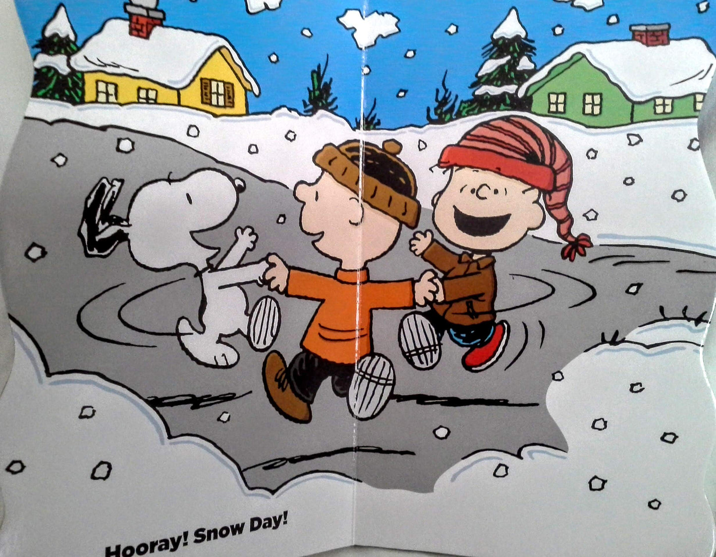 Peanuts Charlie Brown"Snow Day!" Board Book