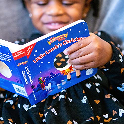 The Beginner's Bible Little Lamb's Christmas: A Finger Puppet Board Book - 646