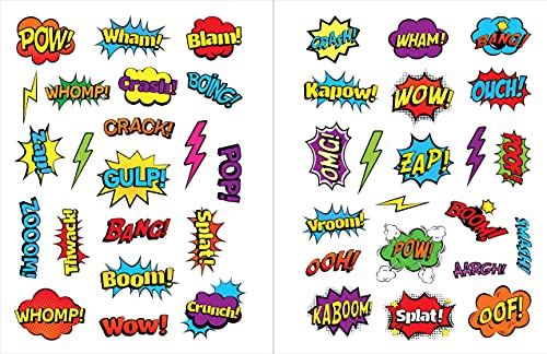 Draw Your Own Comic Book: Action-Ready Comic Pages, Kid-Friendly Instructions, and Colorful Stickers to Bring Your Amazing Story to Life!