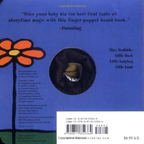 Little Bee: Finger Puppet Book: (Finger Puppet Book for Toddlers and Babies, Baby Books for First Year, Animal Finger Puppets) (Little Finger Puppet Board Books, FING)