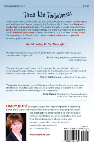 Tame the Turbulence: Avoid Losing It. Fly Through It
