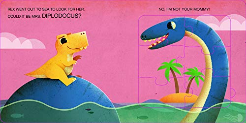 My First Jigsaw Book: Where's Your Mommy, T-Rex?