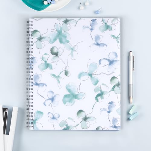 Blue Sky 2024 Weekly and Monthly Planner, January - December, 8.5" x 11", Frosted Cover, Wirebound, Lindley (100654-24)