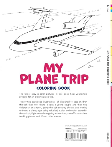 My Plane Trip (Dover Coloring Books)