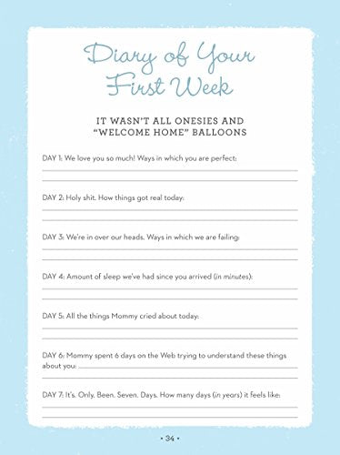 The Overly Honest Baby Book: Uncensored Memories from Babys First Year (Sh!t No One Tells You, 3)