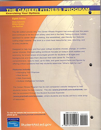 The Career Fitness Program: Exercising Your Options