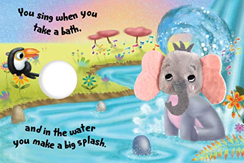 Little Elephant - Finger Puppet Board Book - Novelty